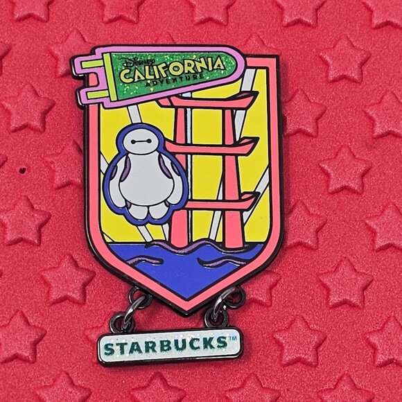 Disney California Adventure Starbucks Mystery Pin Set - Sanfransokyo - Picture 1 of 2